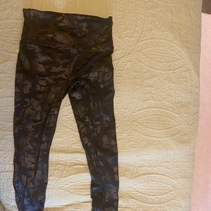 Black camo spanx size medium worn once